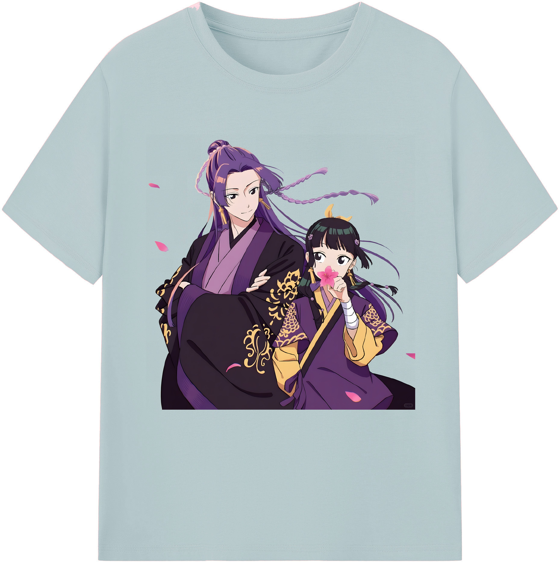 （画像用） 薬屋のひとりごと The Apothecary Diaries 綿100％半袖Tシャツ（フロントプリント）